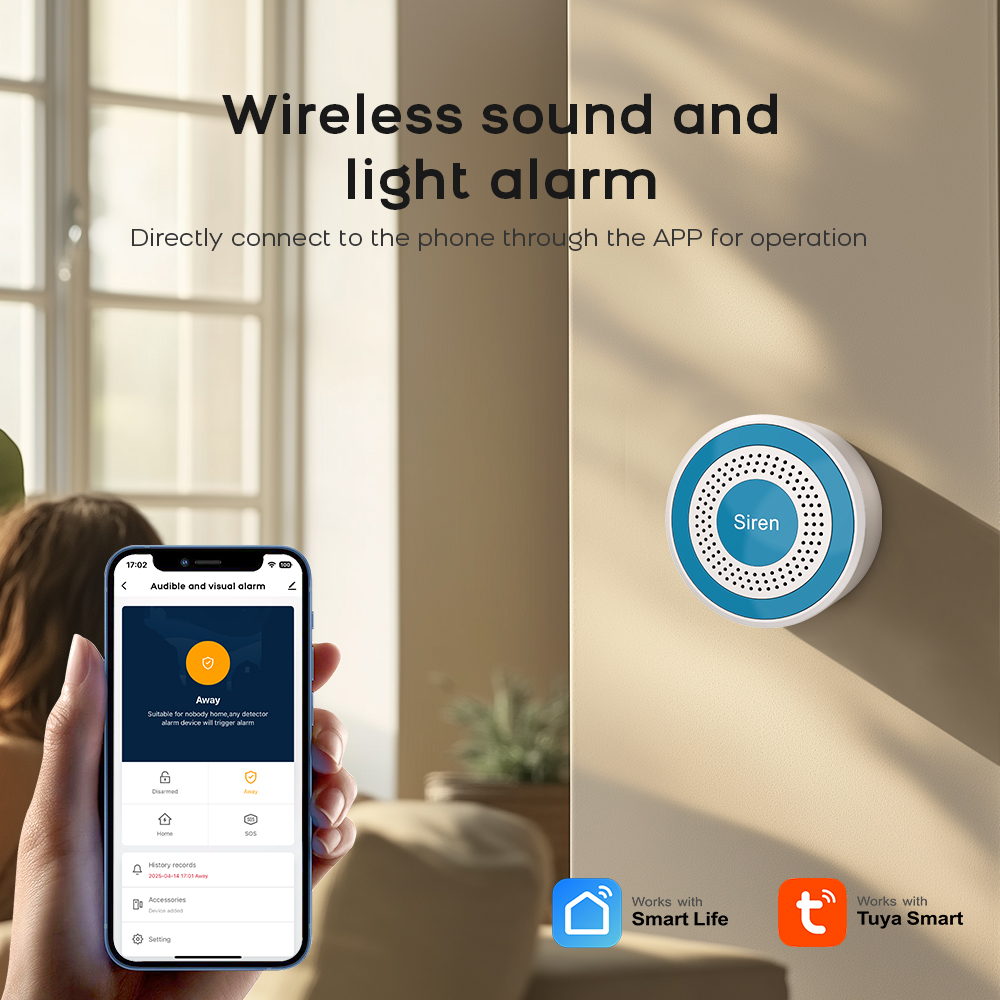 PGST WiFi Smart Life Alarm Sec - Home Automation Tutorial recension och pris