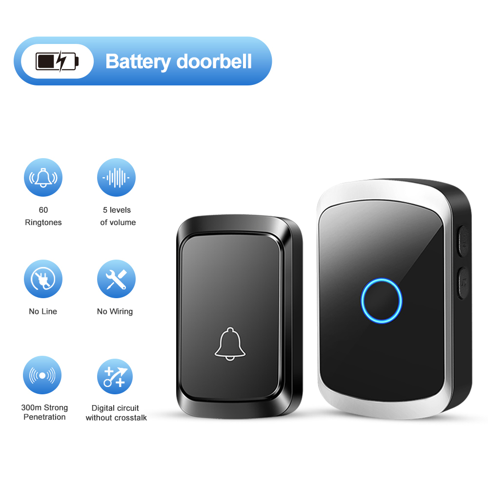 Smart Wireless Doorbell Door C - Smart Home Automation Diy recension och pris