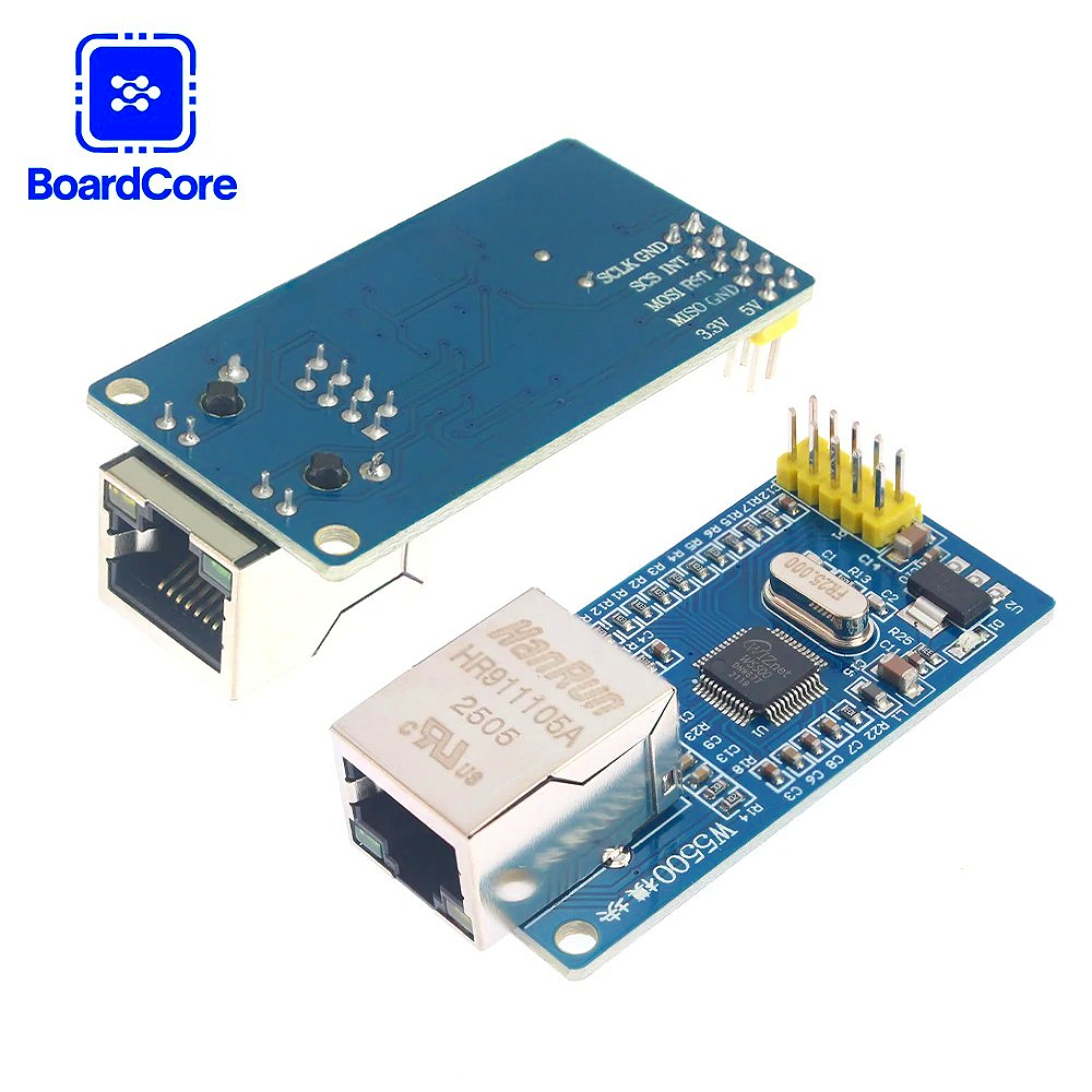 1PC 3.3V W5500 Chip New SPI to - Ethernet Module W5500 recension och pris