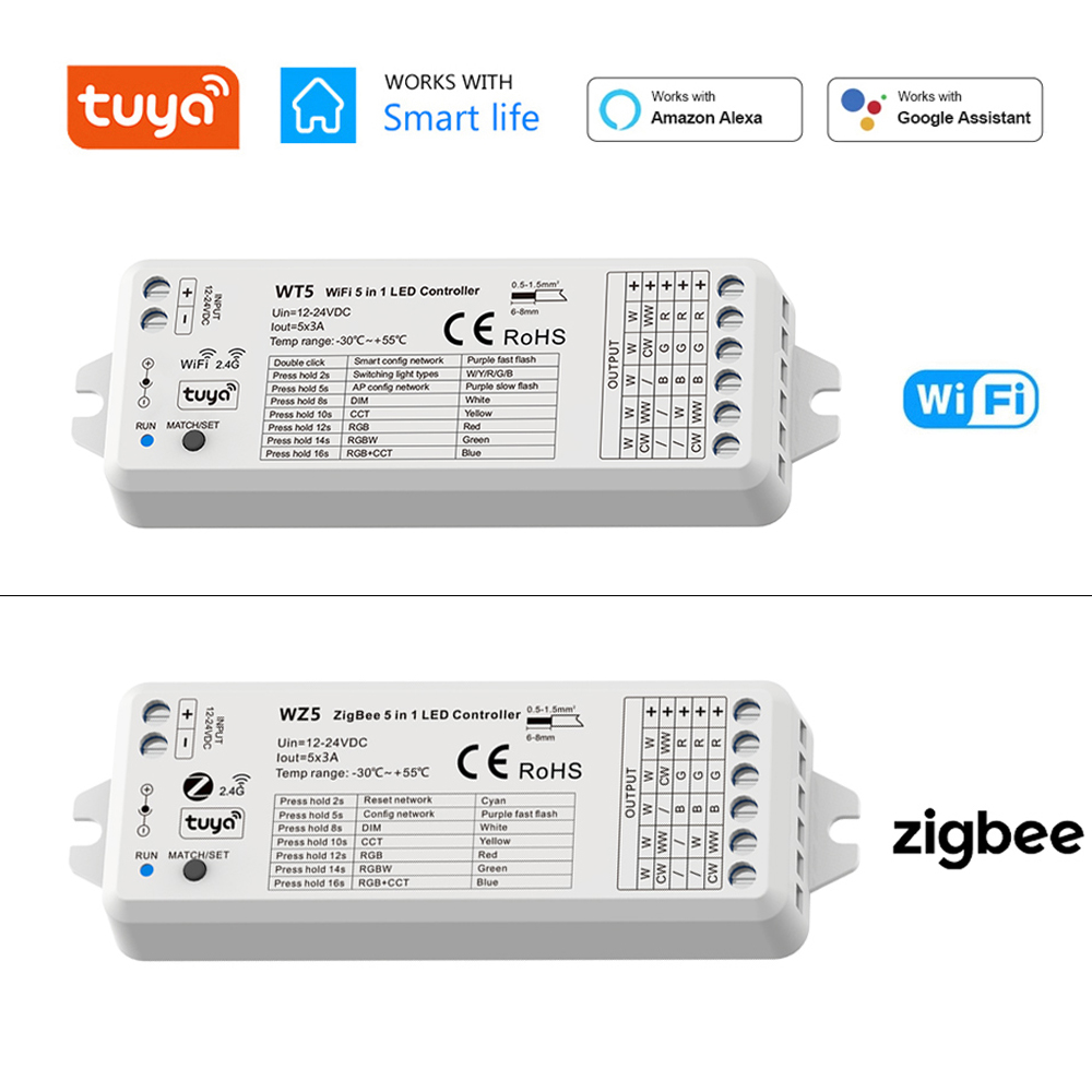 12V 24V 5in1 WiFi Zigbee Smart - Zigbee Coordinator Stick recension och pris