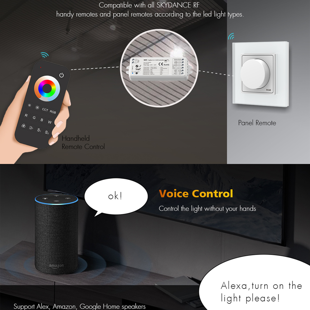 12V 24V 5in1 WiFi Zigbee Smart - Zigbee Coordinator Stick recension och pris
