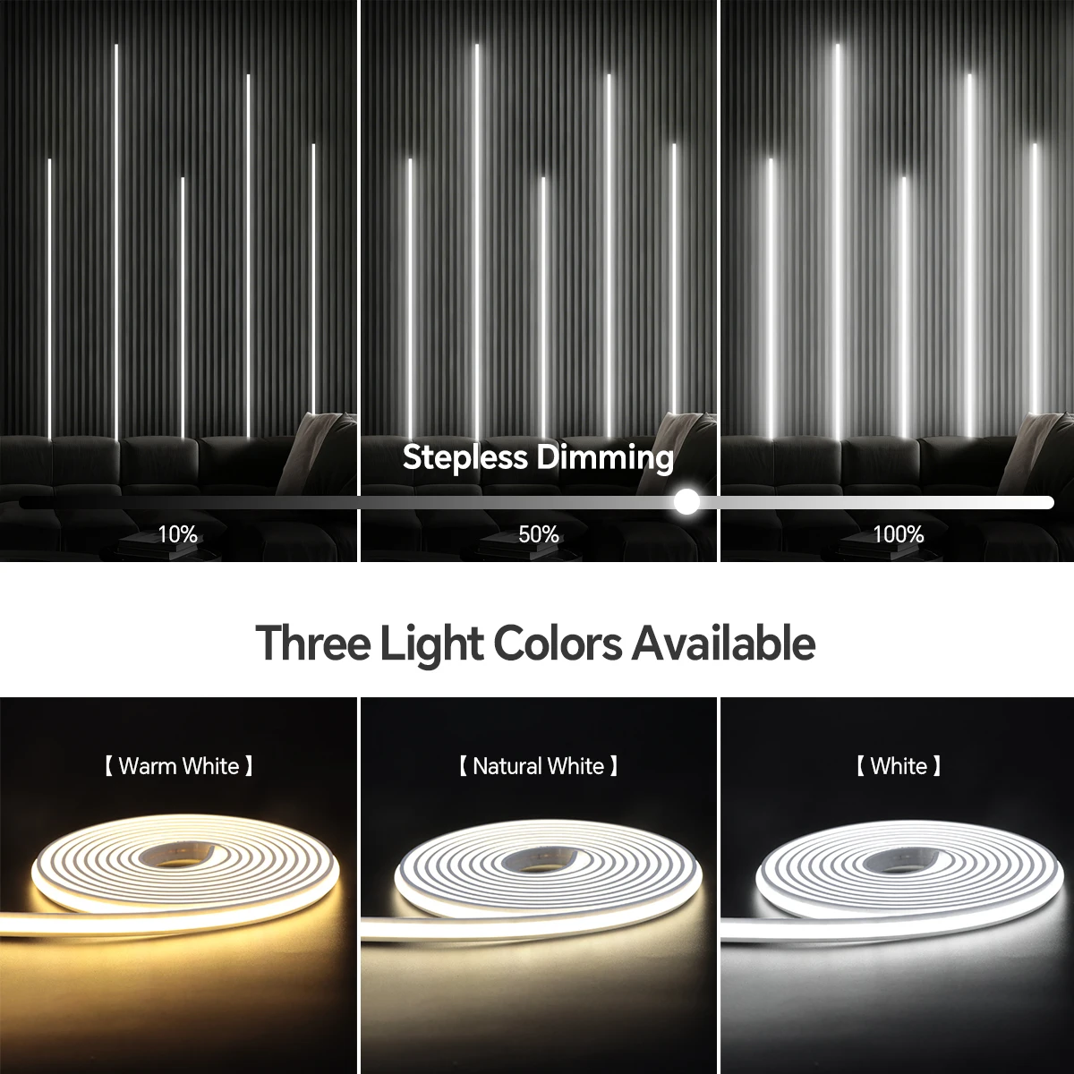 Zigbee Smart Neon COB LED Stri - Smart Home Automation Diy recension och pris