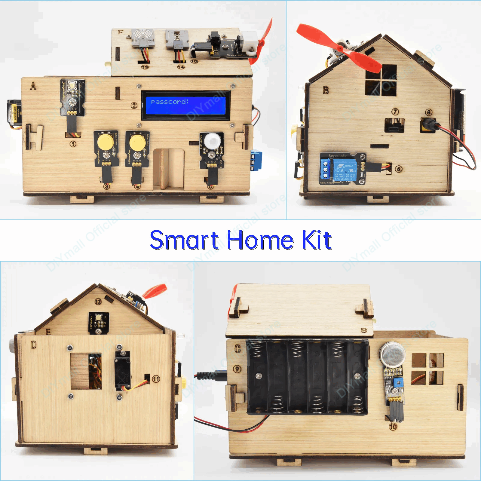 Keyestudio Smart IoT Home Kit  - Smart Home Automation Diy recension och pris