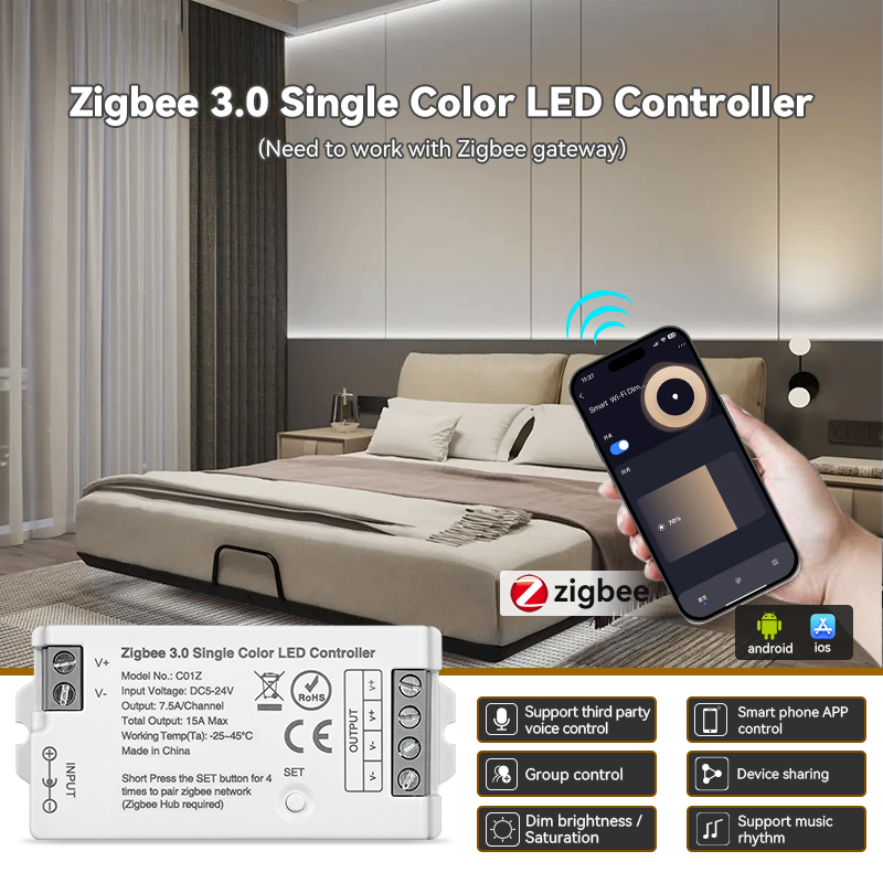 DC5-24V C01Z Zigbee 3.0 Smart  - Zigbee Coordinator Stick recension och pris