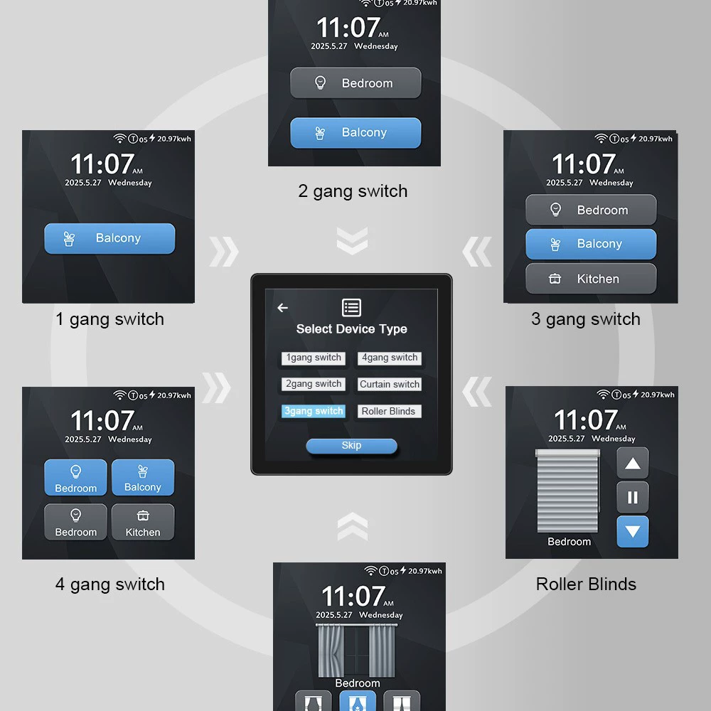 US smart wifi switches tuya EU - Diy Home Automation System recension och pris