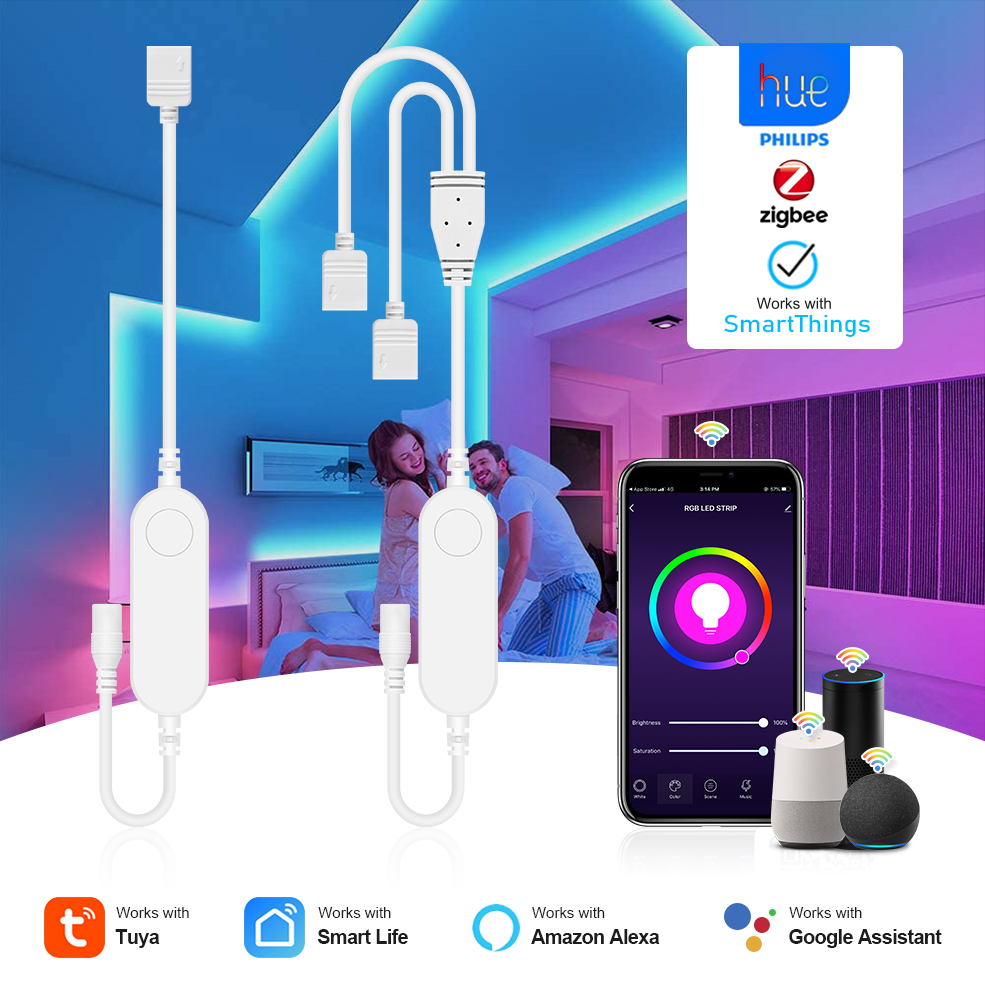 TUYA Zigbee DC5V 12V 24V RGB R - Zigbee Coordinator Stick recension och pris