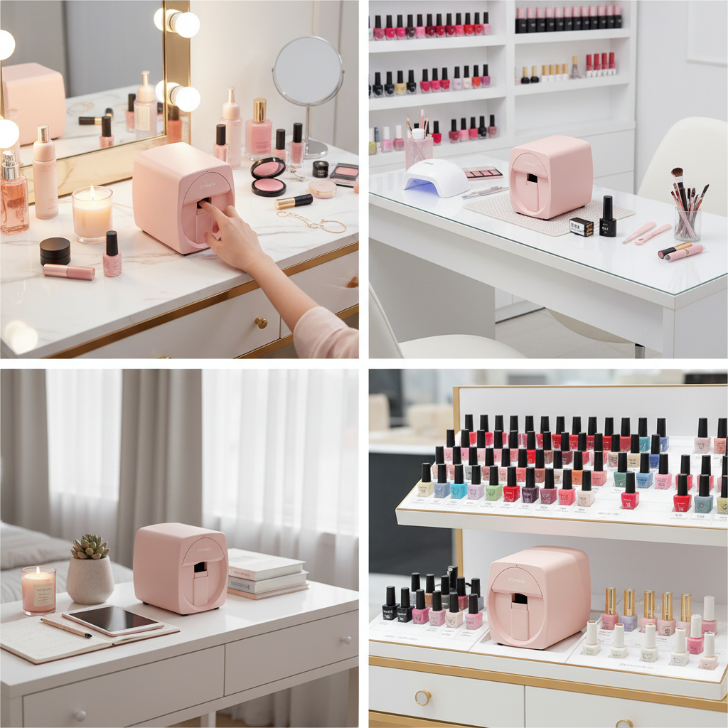 Portable 3D Nail Art Printer S - Smart Home Automation Diy recension och pris