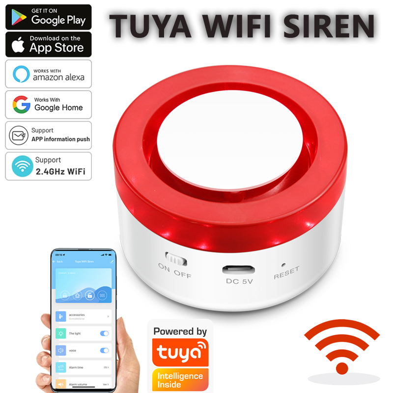 WIFI Wireless Security Alarm S - Smart Home Automation Diy recension och pris