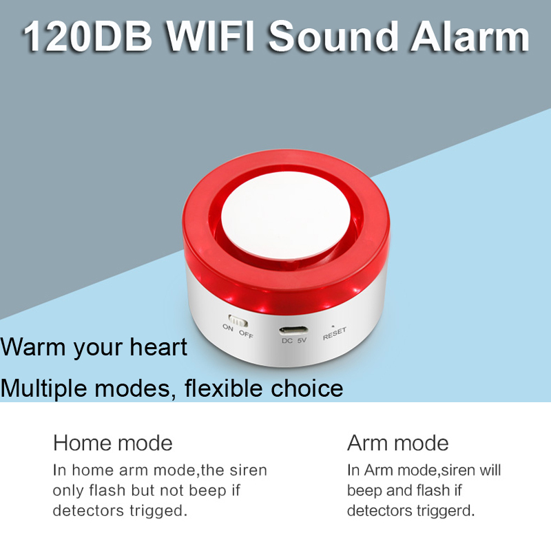 WIFI Wireless Security Alarm S - Smart Home Automation Diy recension och pris