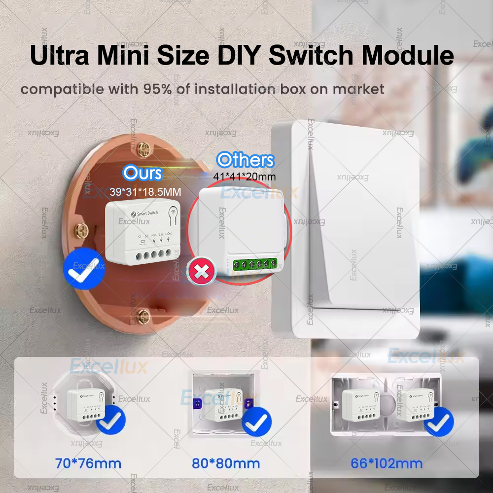 ZigBee Mini Smart DIY Switch A - Smart Home Automation Diy recension och pris