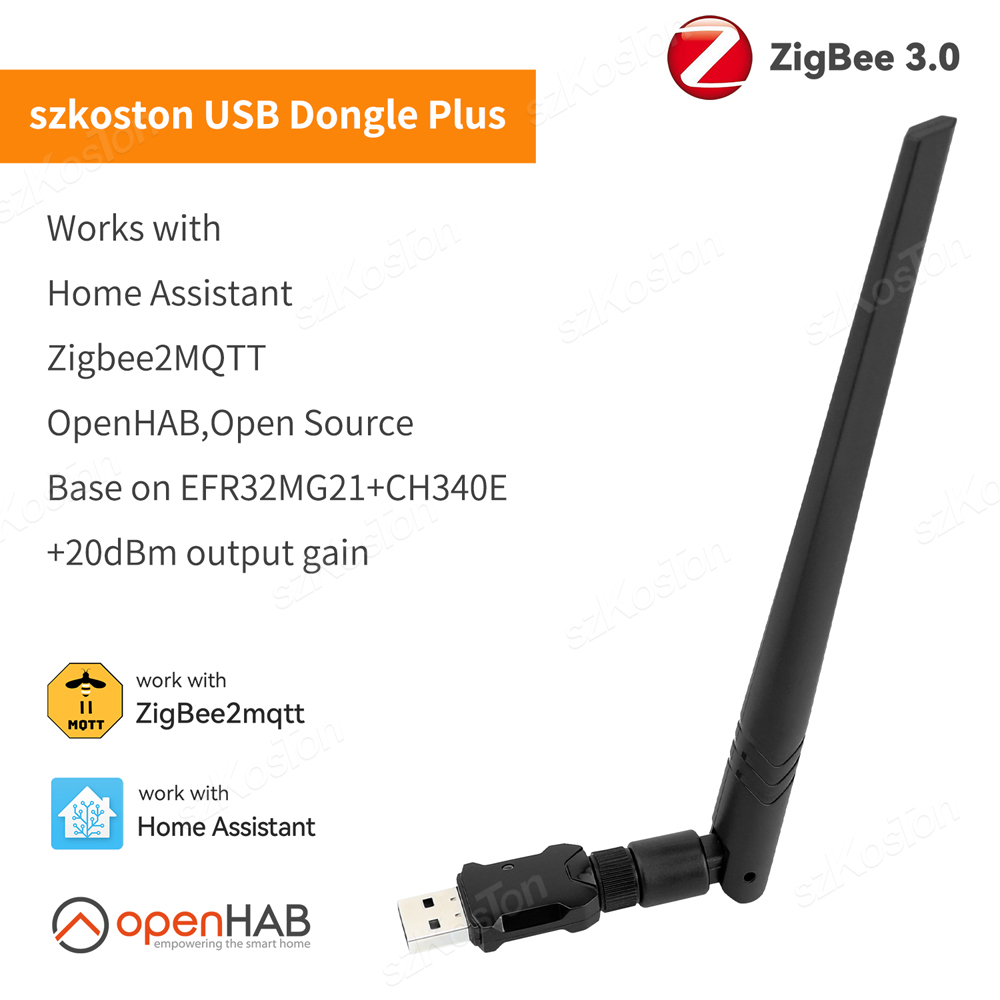 Zigbee USB Dongle Plus-E Gatew - Zigbee Coordinator Stick recension och pris