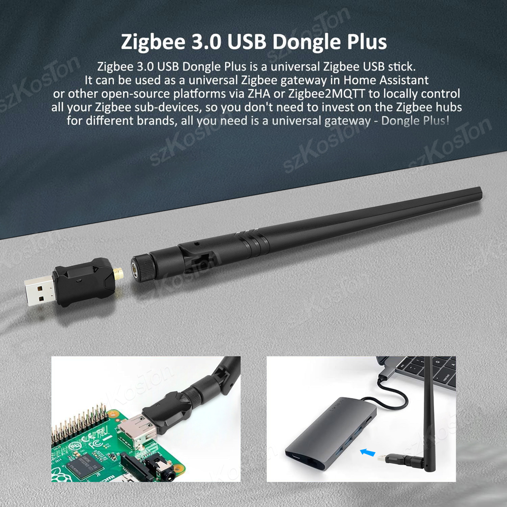 Zigbee USB Dongle Plus-E Gatew - Zigbee Coordinator Stick recension och pris
