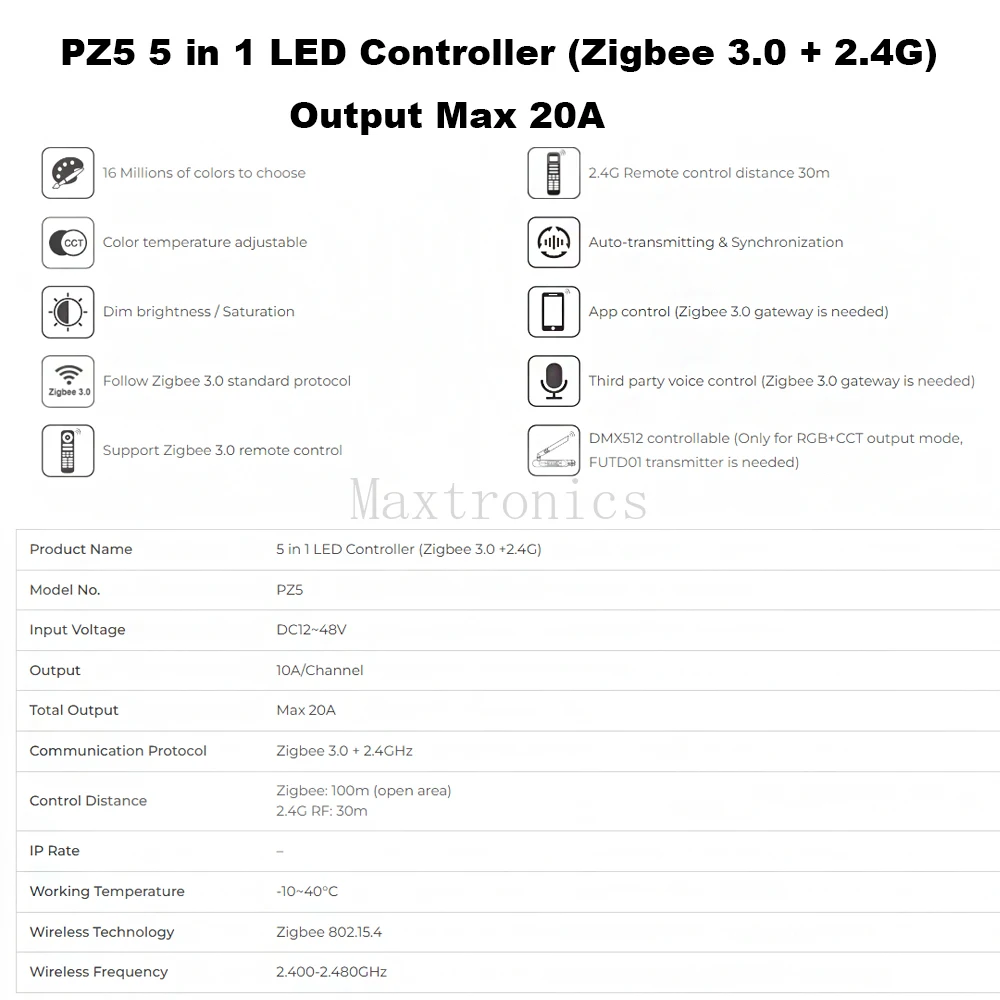 Miboxer DC12~48V Zigbee3.0 +2. - Zigbee Coordinator Stick recension och pris