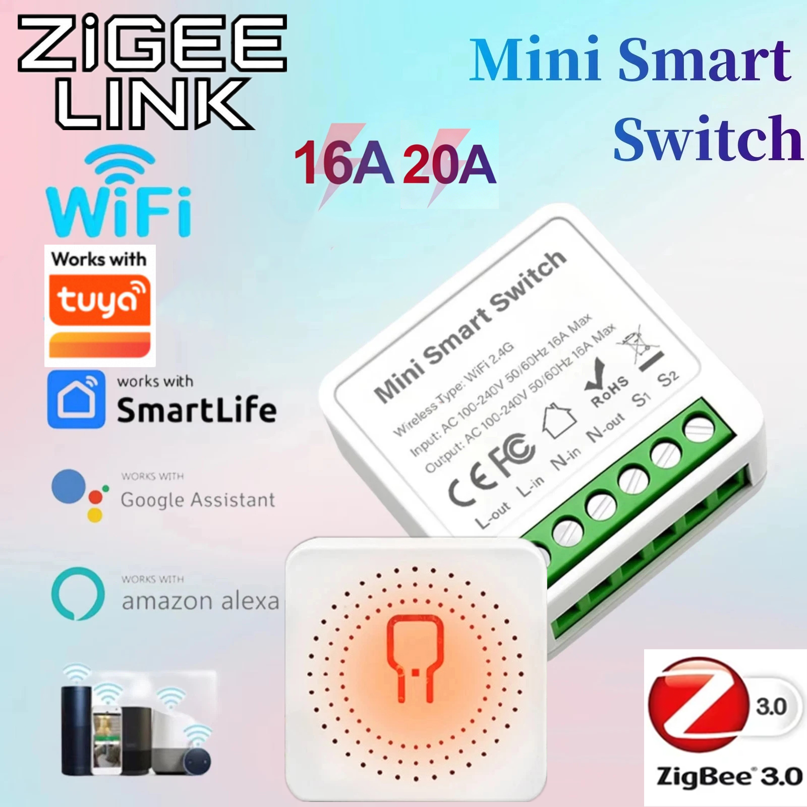 For Tuya Mini Smart WiFi Switc - Smart Home Automation Diy recension och pris