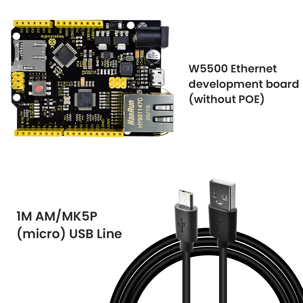 Keyestudio W5500 ETHERNET DEVE - Ethernet Module W5500 recension och pris