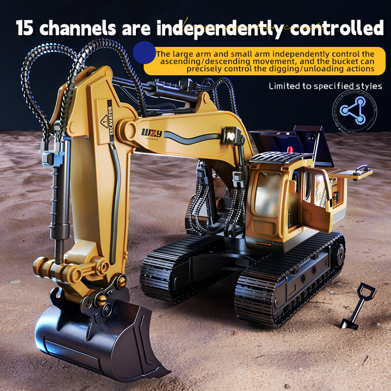 12/13/15CH RC Excavator Crawle - Home Automation Tutorial recension och pris