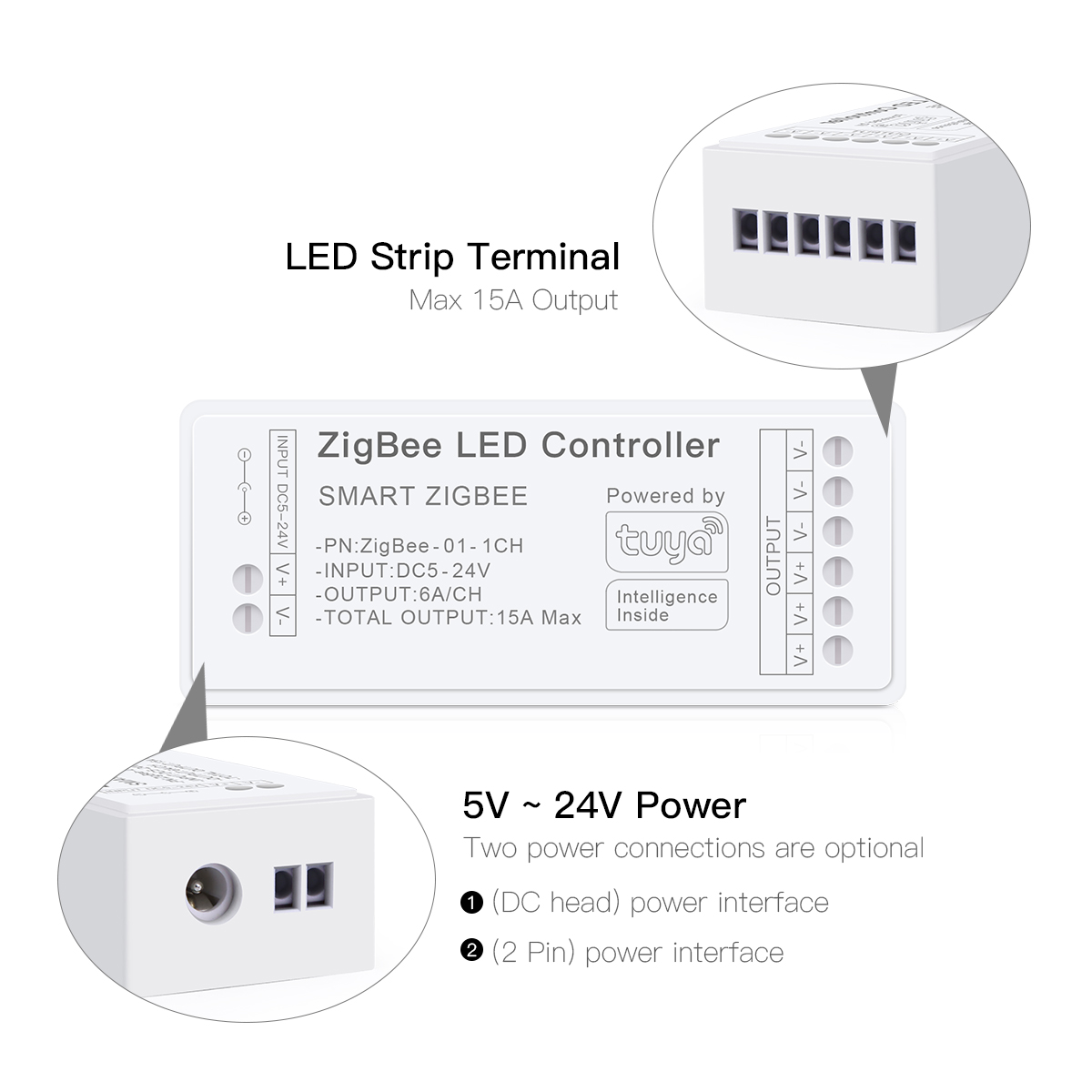 Zigbee 3.0 CCT RGBW RGB LED St - Zigbee Coordinator Stick recension och pris