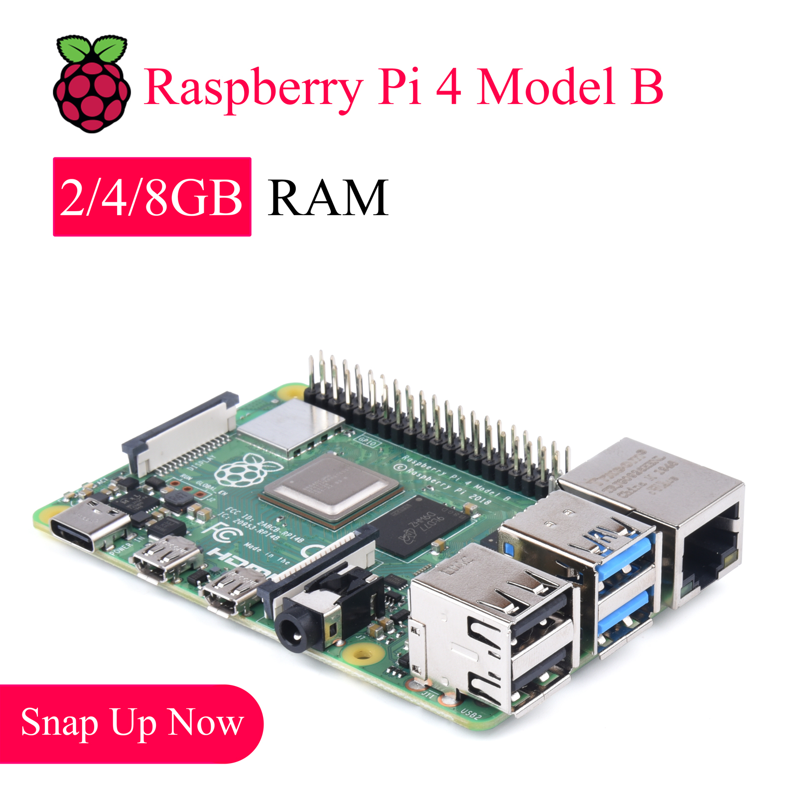 1PCS Original Raspberry Pi 5 4 - Diy Home Automation Raspberry Pi recension och pris