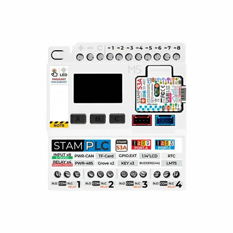M5stamp PLC Controller Advance - Home Automation Industry recension och pris