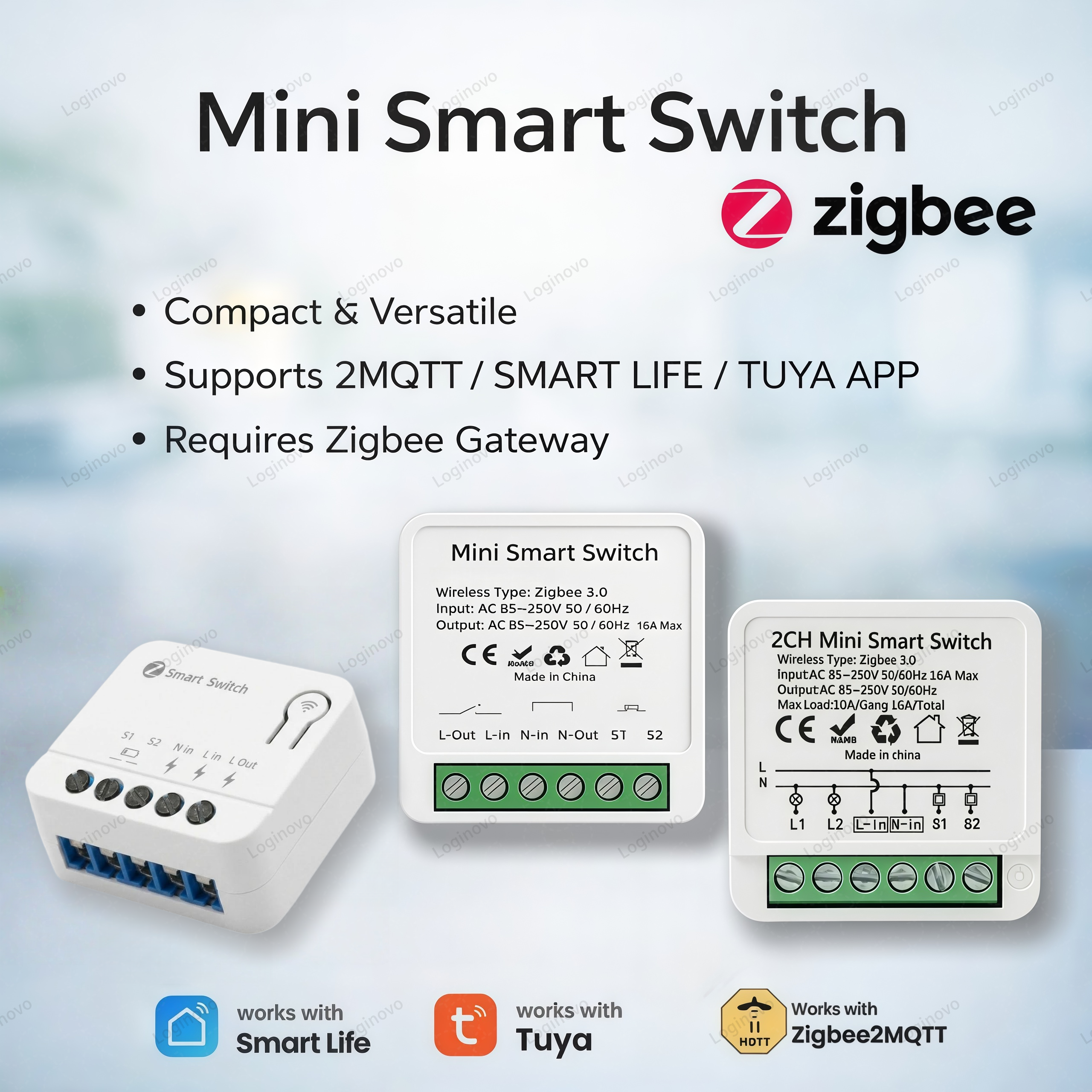 Tuya Zigbee 3.0 Smart Mini Swi - Smart Home Automation Diy recension och pris