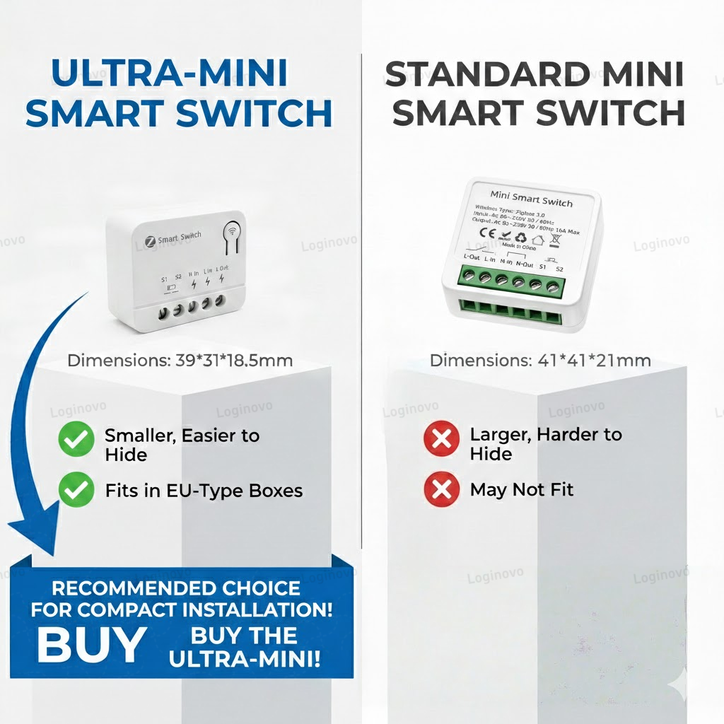Tuya Zigbee 3.0 Smart Mini Swi - Smart Home Automation Diy recension och pris