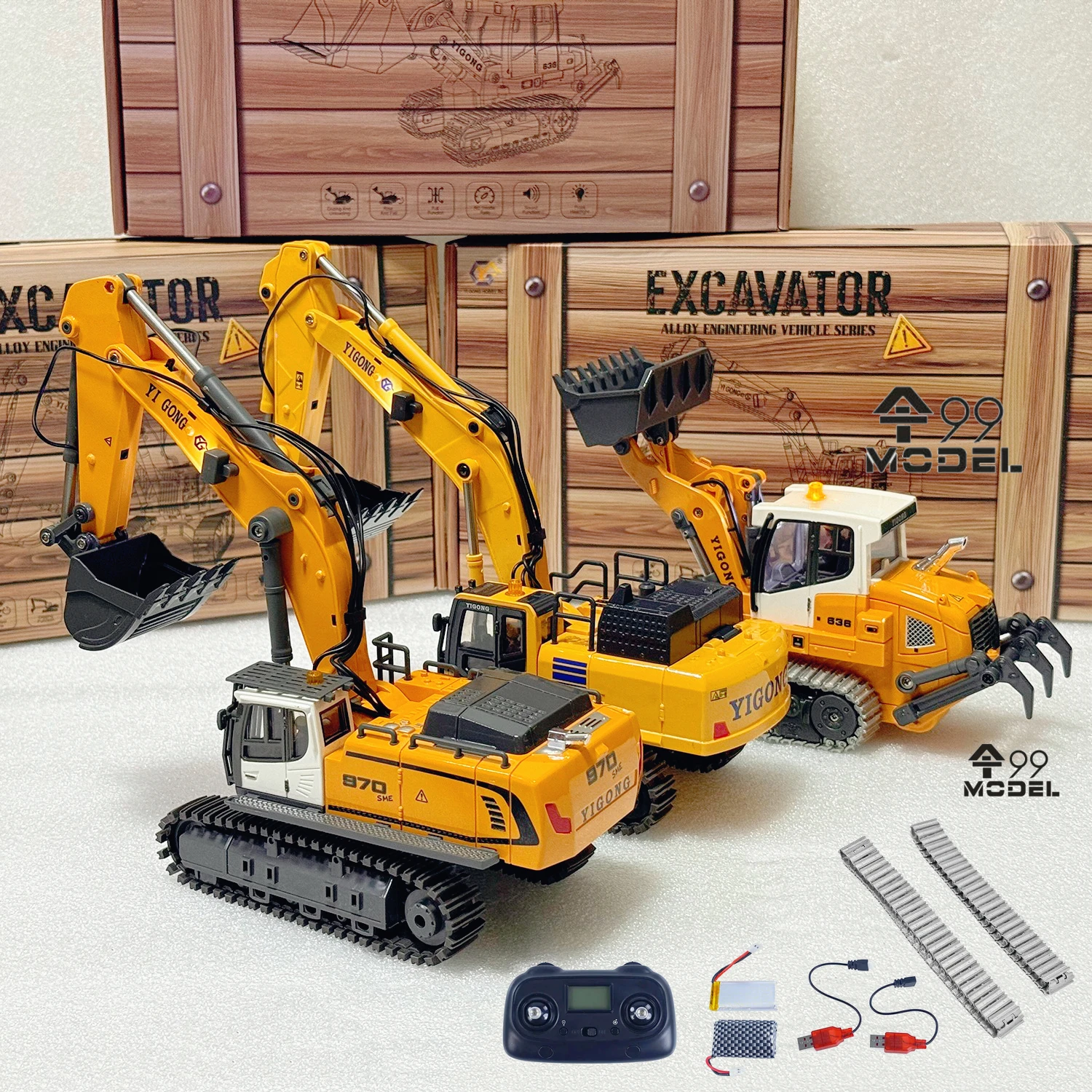 1/50 970 520 Mini RC Excavator - Home Automation Tutorial recension och pris