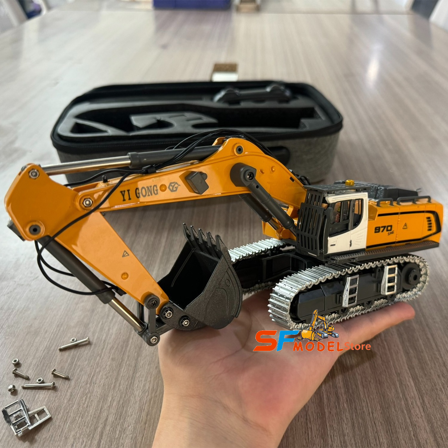 1/50 970 520 Mini RC Excavator - Home Automation Tutorial recension och pris