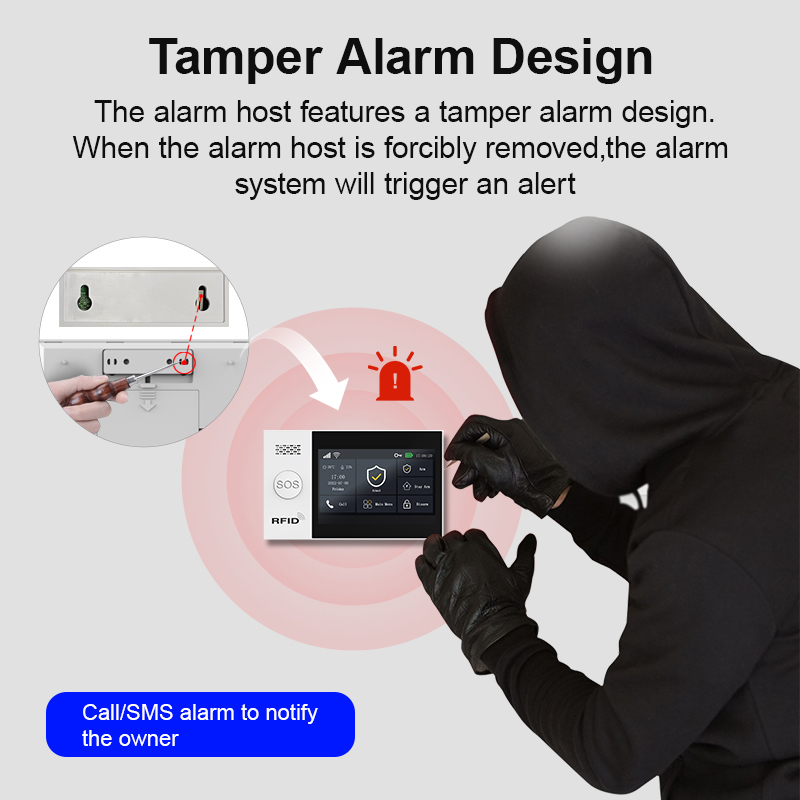 PGST 2G WiFi Alarm System Kit  - Smart Home Automation Diy recension och pris