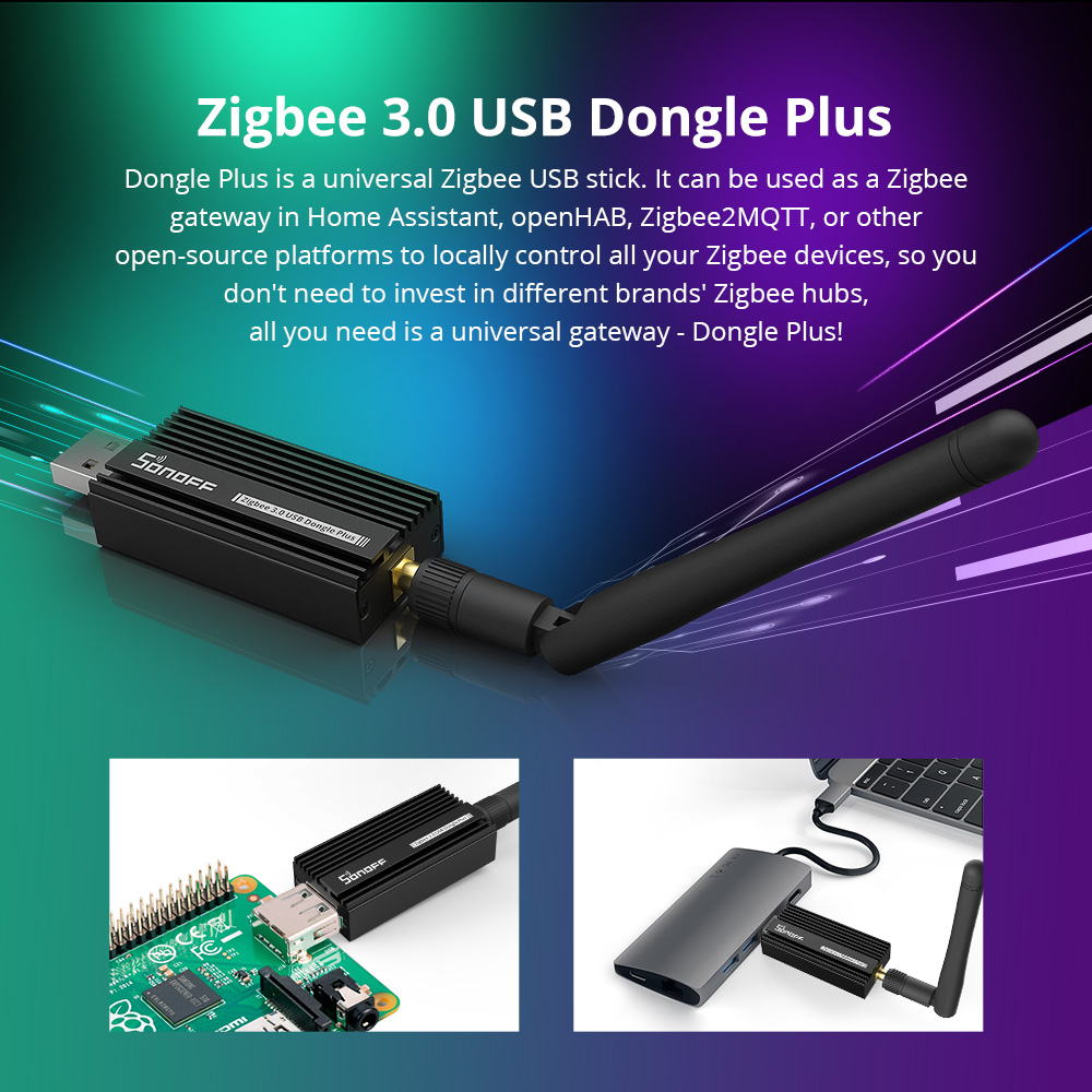 SONOFF Zigbee Dongle-E 3.0 USB - Zigbee Coordinator Stick recension och pris